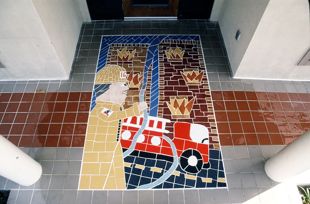 Tile Floor – Fire Station 16